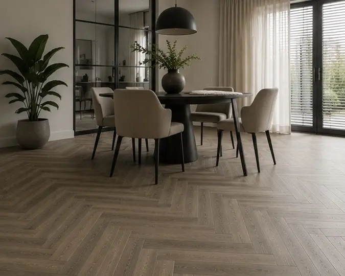 Verlijmde PVC-vloer bij Kaapse Vloeren